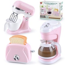 Kitchen Appliances Toys, Kids Play Kitchen Accessories Set, Pretend Kitchen T...