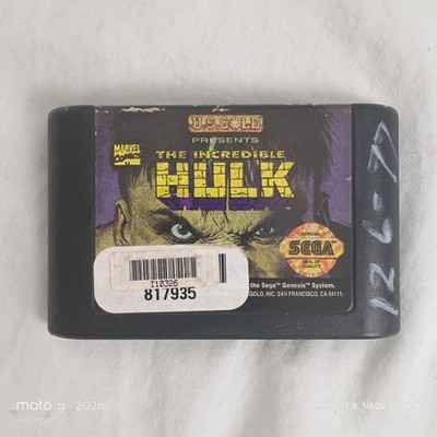 The Incredible HULK Sega Genesis Cart Only!