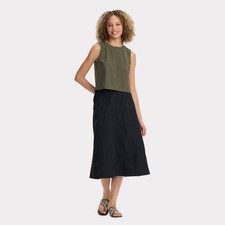 Women's Poplin A-Line Skirt - Universal Thread