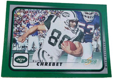 2001 Score #148 Wayne Chrebet New York Jets NFL Football Card (H1