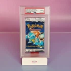 BASE FOIL PACK 1ST EDITION BLASTOISE WOTC - POKEMON 1999 GERMAN NM-MT PSA 8
