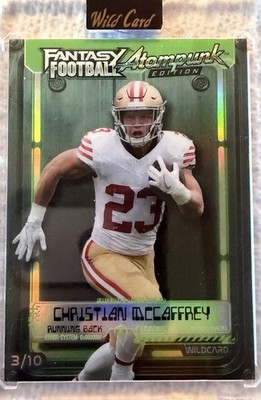 Wild Card 2026 Christian McCaffrey Fantasy Football Atompunk FAPGR1-CM 3/10