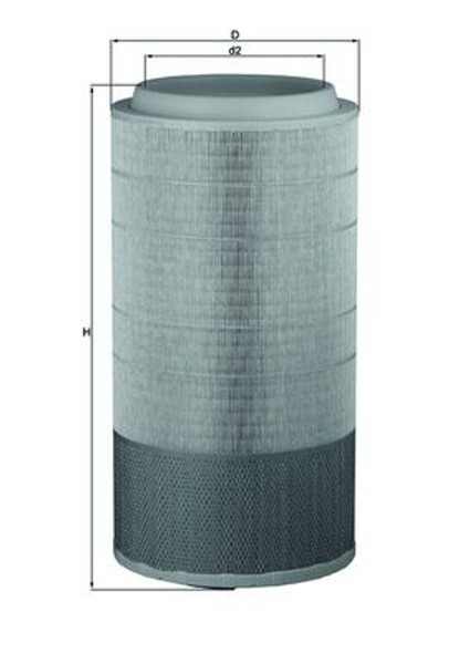 Mahle Luftfilter LX 3155 Filtereinsatz FüR MAN Lion Hocl SÜ Coach Neoplan SL 2 1-image