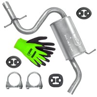 Auspuff Mitteltopf FüR Volkswagen Golf 5 V FließHeck 1.4 Tsi 1.6 Fsi 2003-2008