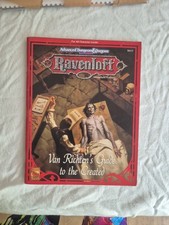 AD&D RAVENLOFT VAN RICHTENS GUIDE TO THE CREATED