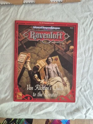 AD&D RAVENLOFT VAN RICHTENS GUIDE TO THE CREATED - Bild 1 von 4