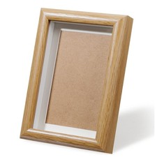 Ouligay Small Shadow Box Frame Display Case 4x6 Shadow Box Frame Small for Ph...
