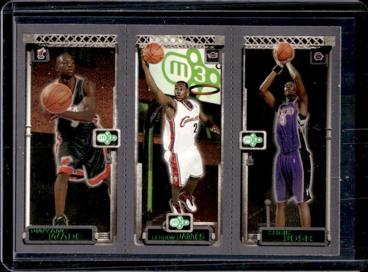 2003-04 Topps Rookie Matrix - Chris Bosh/LeBron James/Dwyane Wade