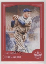 2018 Panini Diamond Kings Red Frame Earl Averill #38 HOF fm0