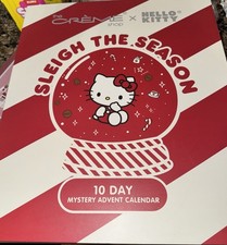 Hello Kitty Advent Calendar The Creme Shop Sleight the Season Christmas Gift NEW