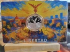 2026 Mexico Libertad Tribute 3 Gram .999 Silver PROOF Art Medal in card