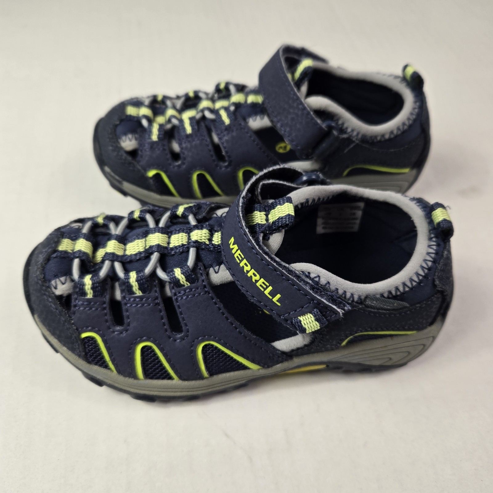 Merrell Hydro Hiker Trail 10M sandali da trekking scarpe giovani blu verde