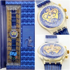 Swatch Chrono I.O.C. SCZ101 – 1994 – 100 Years Olympic Movement – NOS