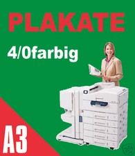 5 DinA3 Plakate, Farbkopien