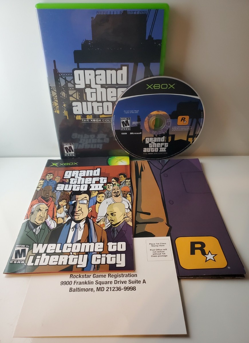 【激レア】グランドセフトオートIII バイスシティ　ダブルパック　販促ポスター Grand Theft Auto Double Pack Xbox Complete Gta 3 and Vice