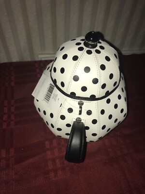 Kate Spade Alice in Wonderland Tea Party Teapot Polka Dot 