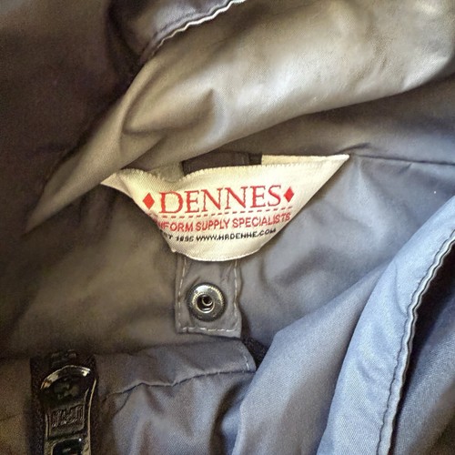 Canon Branded Men’s Rain Coat XXL Dennes Black Grey Double Zip - Picture 4 of 11