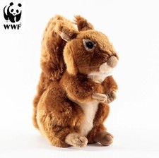 WWF Pl&uuml;schtier Eichh&ouml;rnchen 15cm sitzend lebensecht Kuscheltier Stofftier