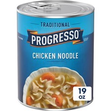Progresso Traditional, Chicken Noodle Soup, 19 oz.    Pack of 2 