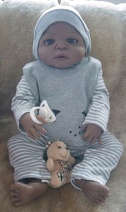 Nathan Lilibies Realistic Baby Dolls *Lifelike Newborn Boy Children/'s Doll 50cm