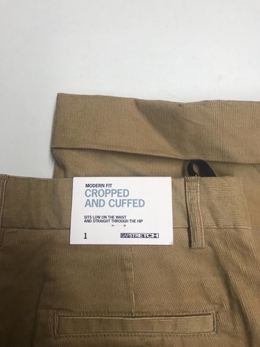 GIRL’S GAP STRETCH CROPPED AND CUFFED CORDUROY PANTS-SIZE: 1 44 - Picture 3 of 5