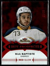2016-17 Fleer Showcase Red Glow Nick Baptiste 03/25 #H1R3E