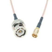 RG316 BNC MALE to SMB FEMALE 50ohm Coax Low Loss Lot RF Jumper Pigtail Cable