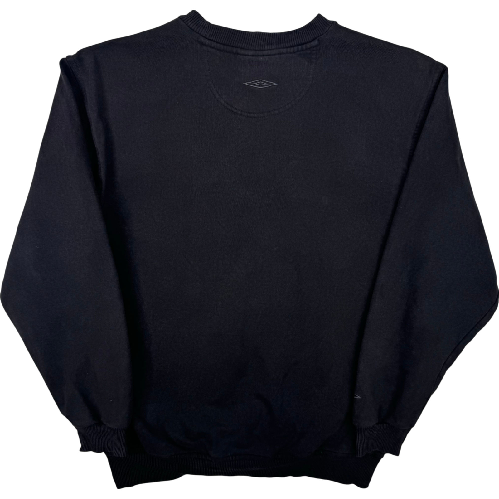 Umbro Big Logo Embroidered Sweatshirt Black Extra Small image 2