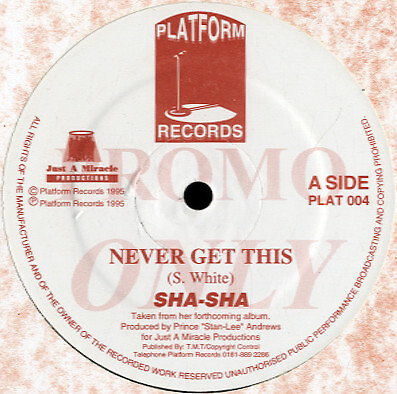 Sha-Sha (2) - Never Get This / VG+ / 12''''