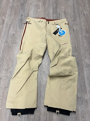 ONeill Herren Snowboard Ski Hose 2XL Large UVP 249,99£ Havana Beige Jeremy Jones