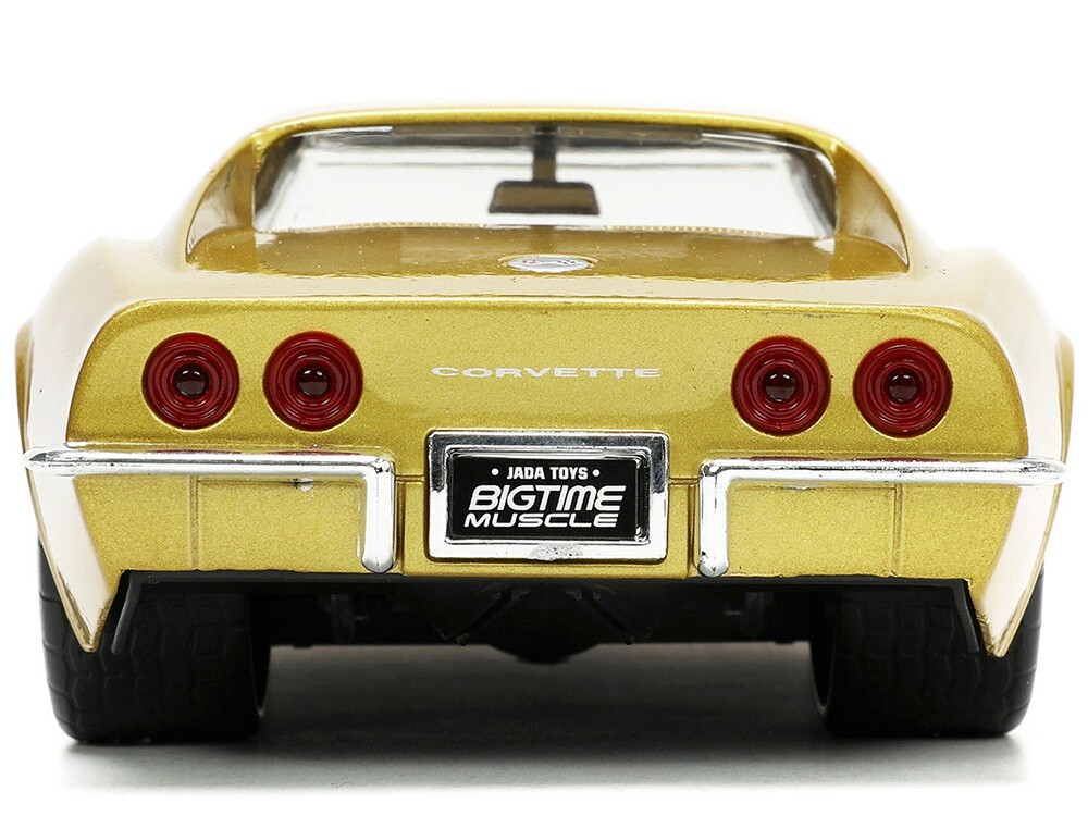1969 CHEVROLET CORVETTE STINGRAY ZL-1 GOLD 1/24 DIECAST MODEL CAR