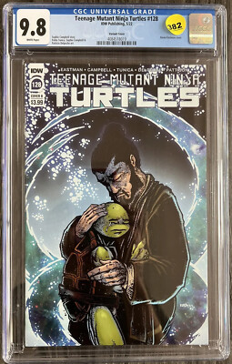 IDW COMICS TEENAGE MUTANT NINJA TURTLES #128 CGC GRADED 9.8 NM/Mint+