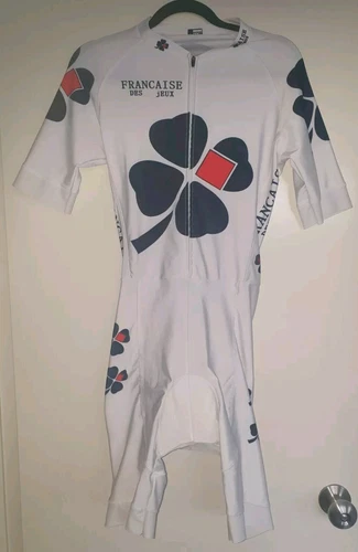 MOA FRANCAISE DES JEUX CYCLING SKINSUIT SIZE LARGE  - Picture 1 of 3