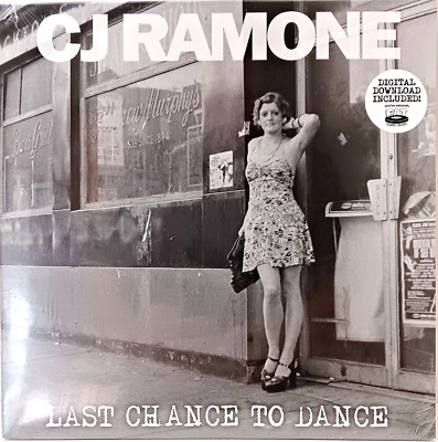CJ Ramone - Last Chance To Dance - 2014 Vinyl lp SEALED Hype - Punk Rock