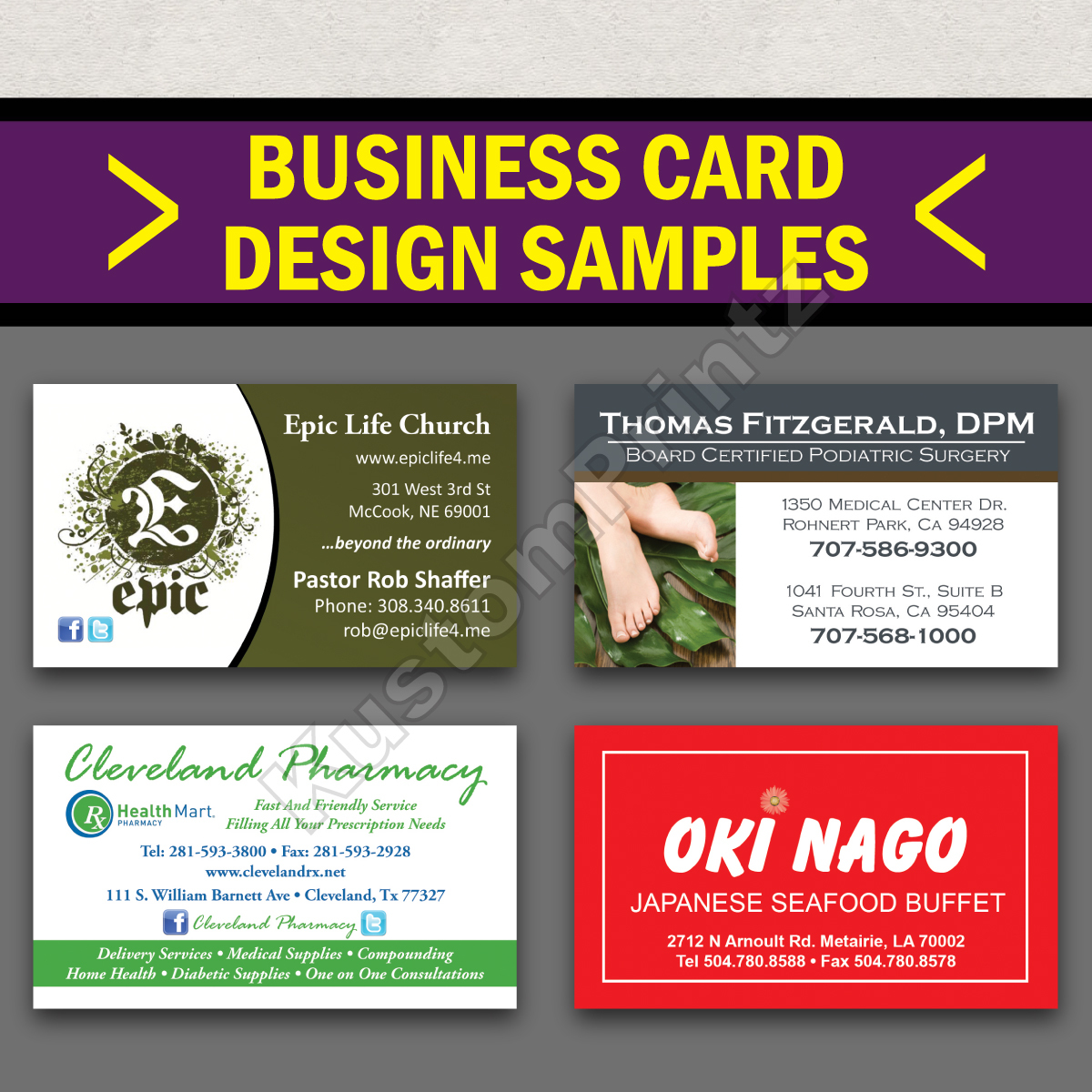 2500 FULL COLOR BUSINESS CARDS W/ YOUR ARTWORK READY TO PRINT - 2 SIDED GLOSSY