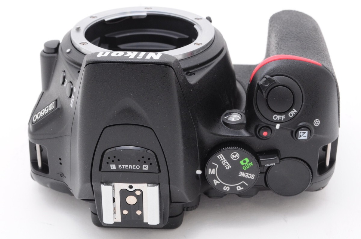 SALE SH459 TOP MINT Nikon D5600 DSLR Camera AF-P DX 18-55mm f3.5