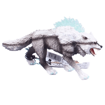 Schleich Eldrador Schneewolf (42452) 7+, Original Spielzeug Figur