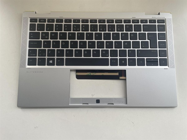 FüR Hp Elitebook X360 1040 G8 M46734-DD1 Handauflage Oberdeckel Tastatur Iceland-image