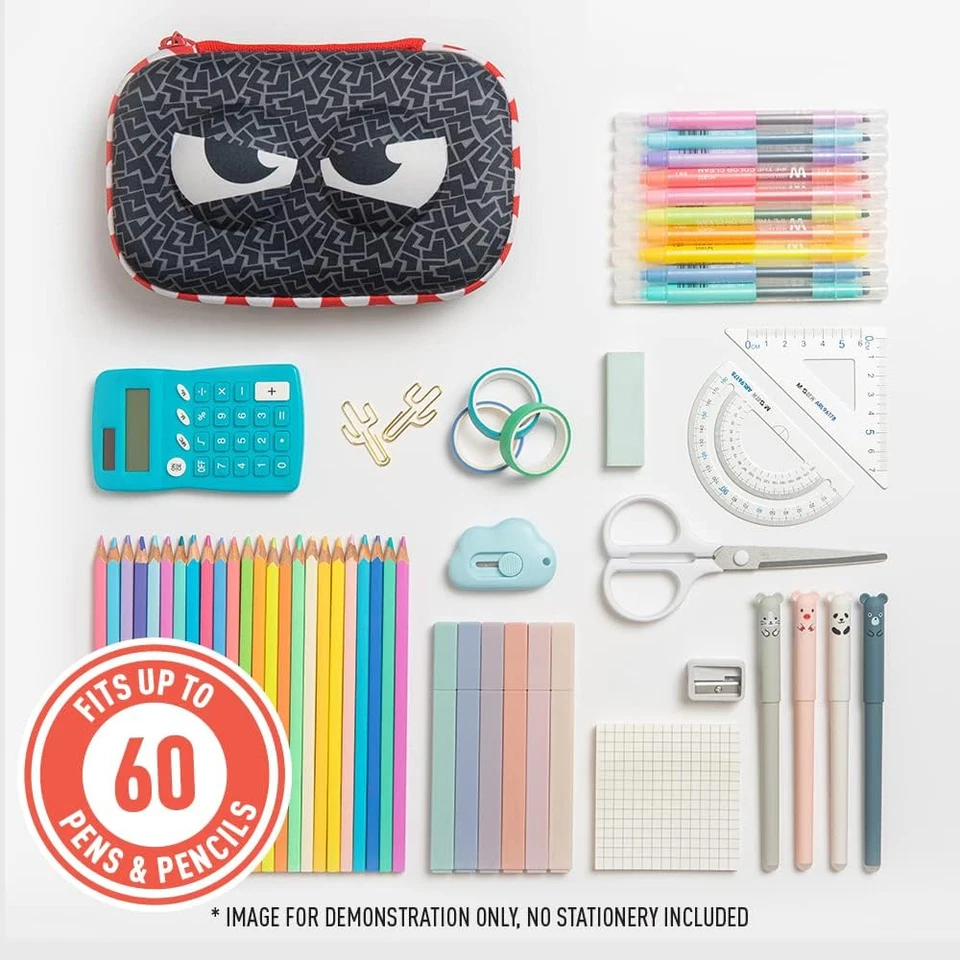 ZIPIT Wildlings Federmäppchen Für Jungen | Großes Mäppchen Für Die Schule | Etui - Bild 4 von 4