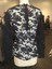Blouse Monique Lhuillier Noir En Soie Avec Manches Dentelle - Taille S - Occasion Comme Neuve
