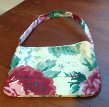 New. Little girls 2 pocket fabric purses. Hand sewn. Multicolored.