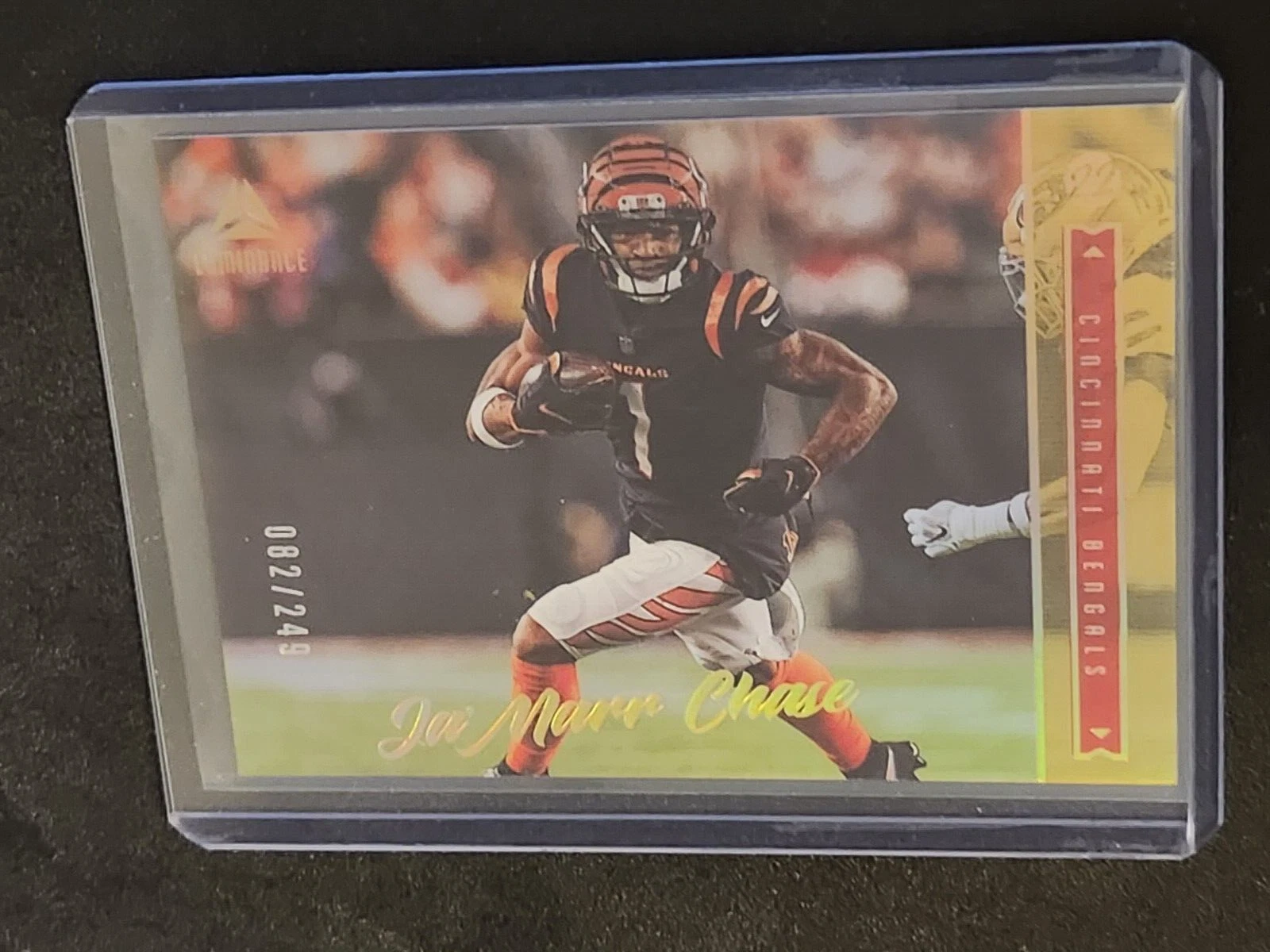 Jamarr Chase trading card