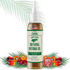 Batana Oil For Hair Growth | 100% Organic Raw Batana Oil | Dr. Sebi Batana Oi...