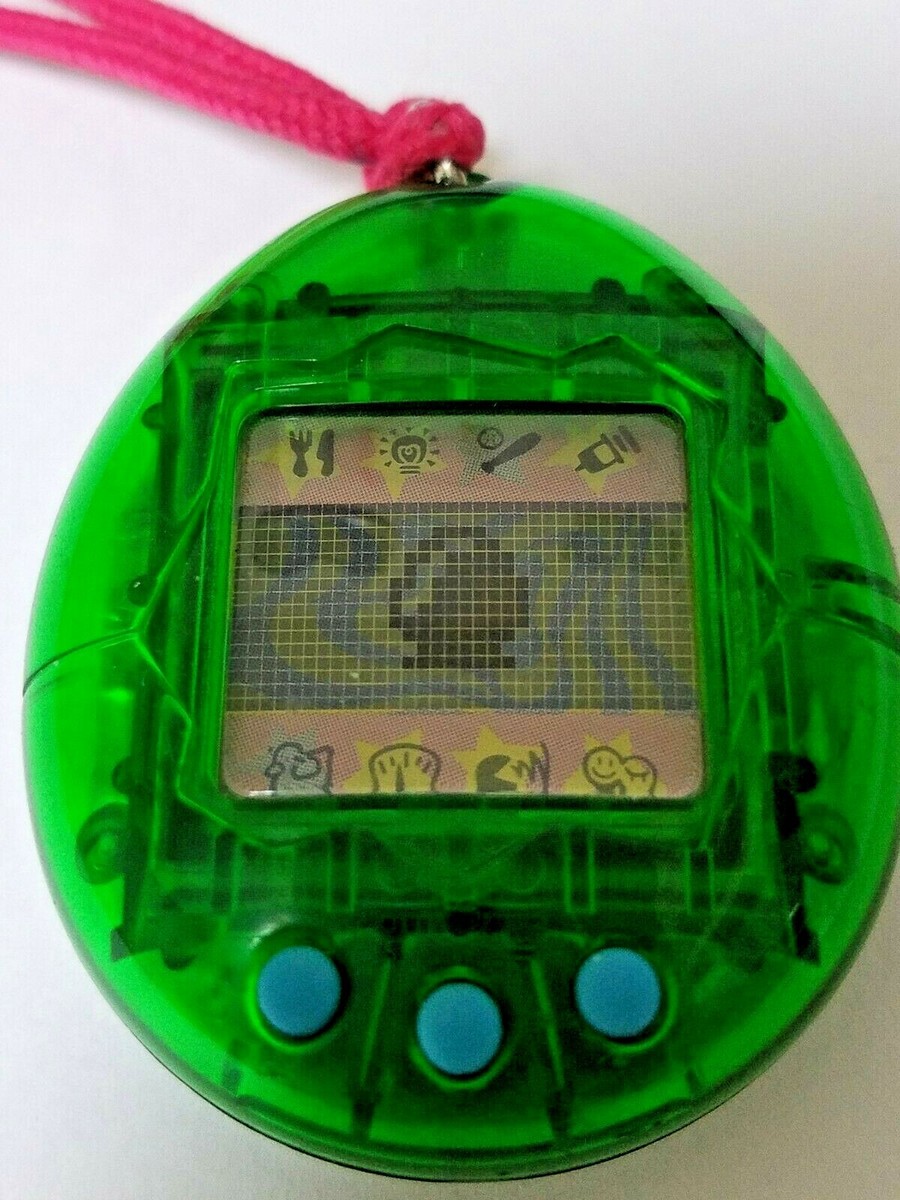 VIntage Bandai Japan 1996 First Generation Tamagotchi Green