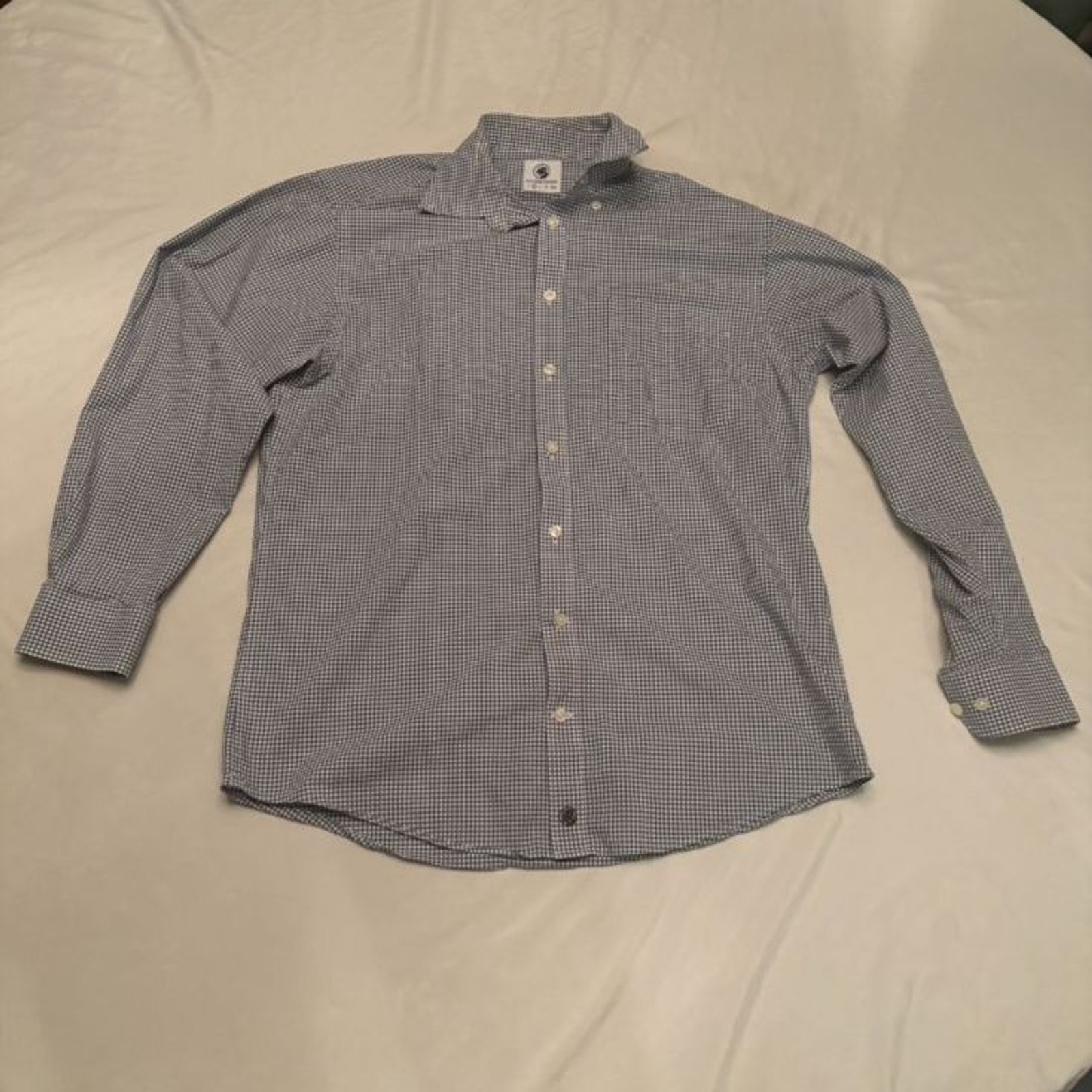 Southern Proper Patterned Button Up Long Sleeve s… - image 1