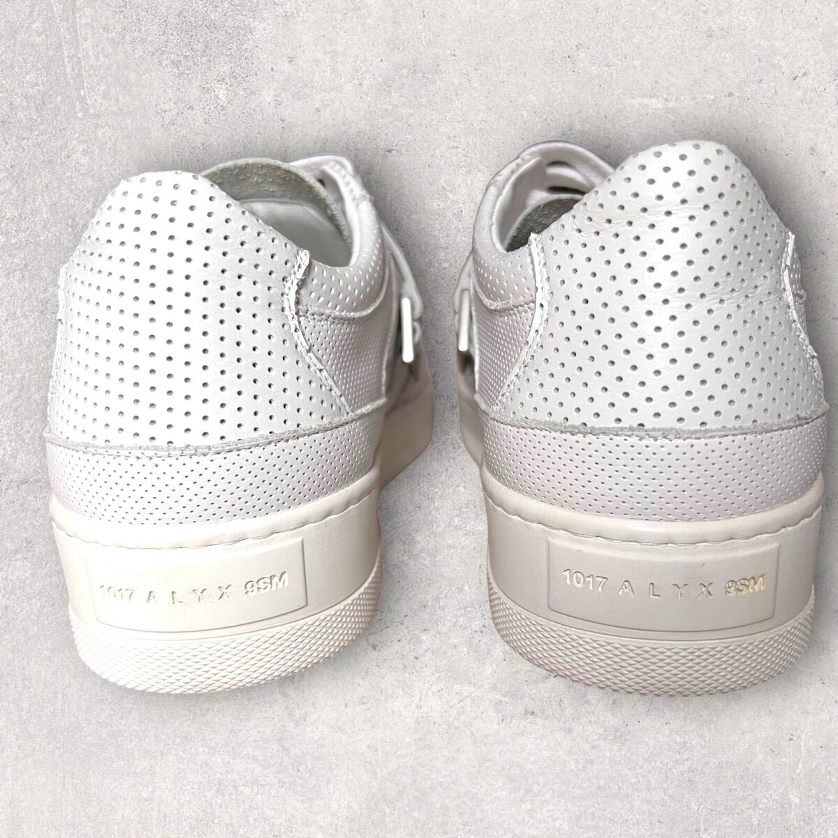 1017 Alyx 9sm Buckle Low Top Sneaker, US Mens 7, Retail $595 1017 Alyx 9sm Buckle Low Top Sneaker, US Mens 7, Retail $595