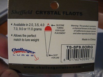 Galleggianti Trasparenti 3.5 Grammi 2 Confezioni Di Galleggianti - Foto 8