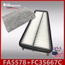 Auto1tech (CARBON) Engine & Cabin air filter ~ 2007-2010 Toyota Tundra 4.0L