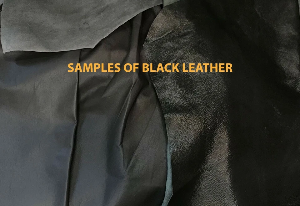 Whole leather hides - full cowhide - approximately 36 SF. Various Colors - Image 4 of 4