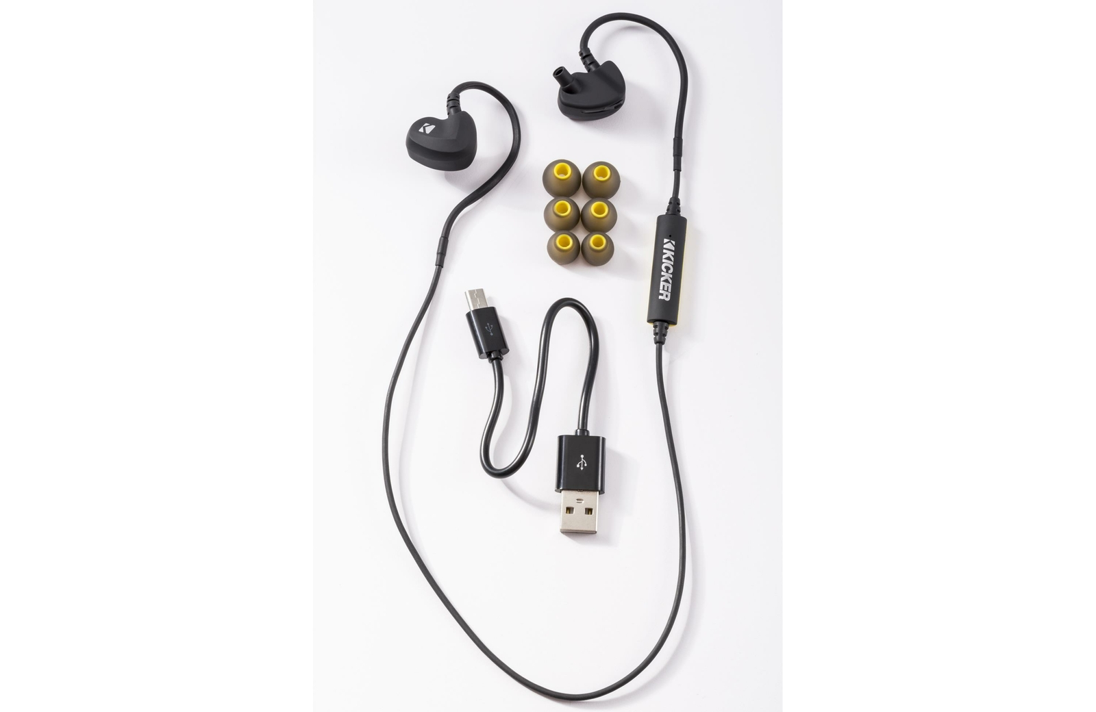 Kicker EB300 Waterproof Wireless Bluetooth Sport Earbuds eBay